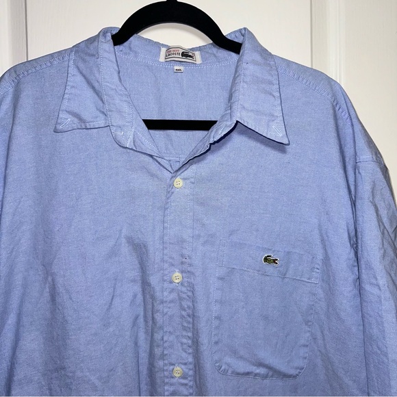 Lacoste Men's Sky Blue‎ Casual Shirt - Picture 5 of 8